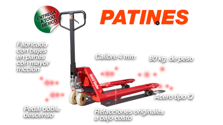 PATINES INDUSTRIALES EN MEXICO