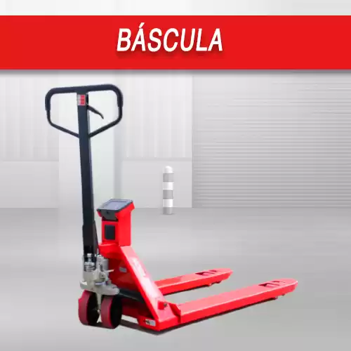 PATIN INDUSTRIAL CON BASCULA