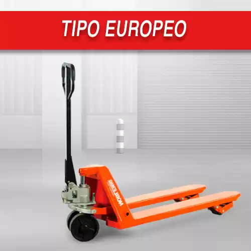 patin hidraulico industrial tipo europeo